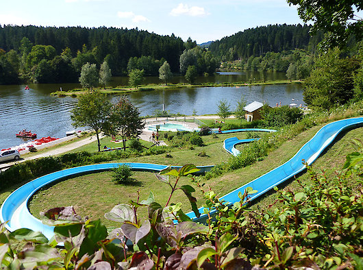 Naturbadesee im Bayerischen Wald